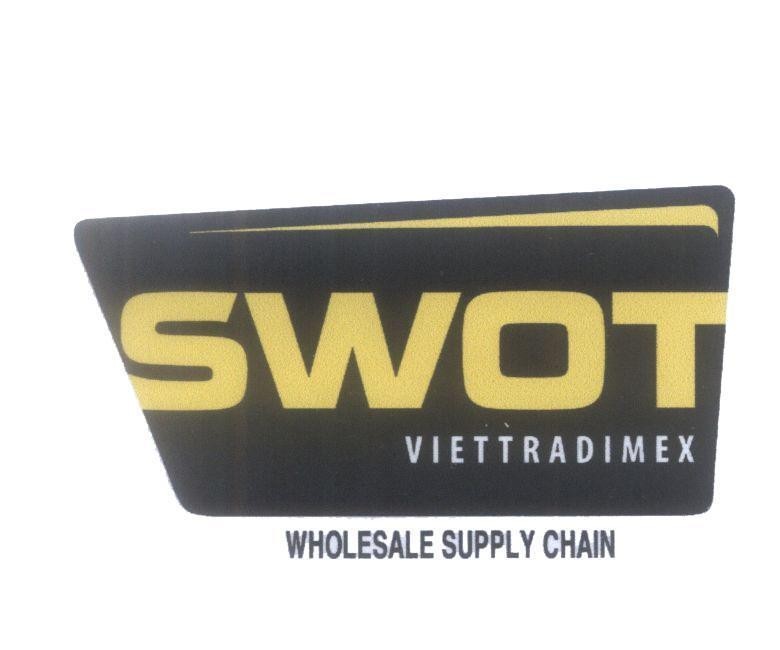 Mẫu nhãn hiệu SWOT VIETTRADIMEX WHOLESALE SUPPLY CHAIN