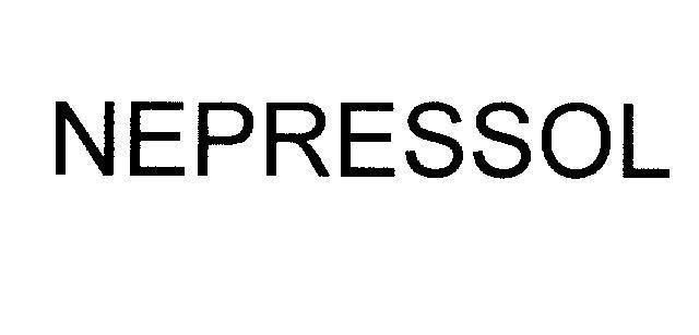 Mẫu nhãn hiệu NEPRESSOL