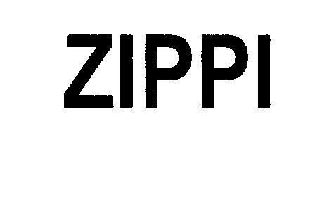 Mẫu nhãn hiệu ZIPPI