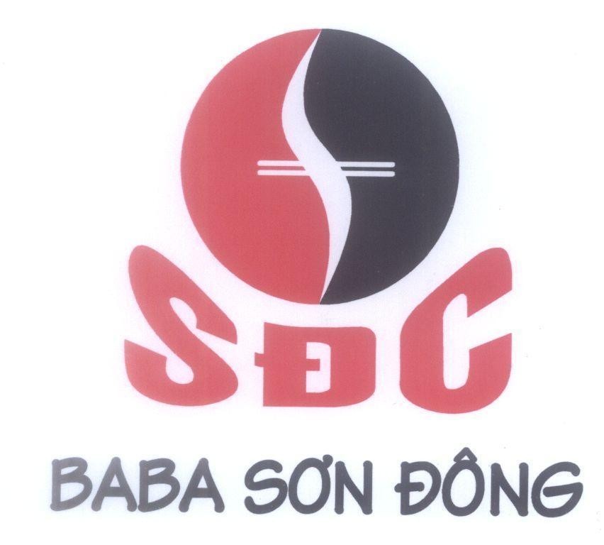 Mẫu nhãn hiệu SĐC Ba Ba Sơn Đông
