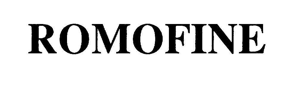 Mẫu nhãn hiệu ROMOFINE