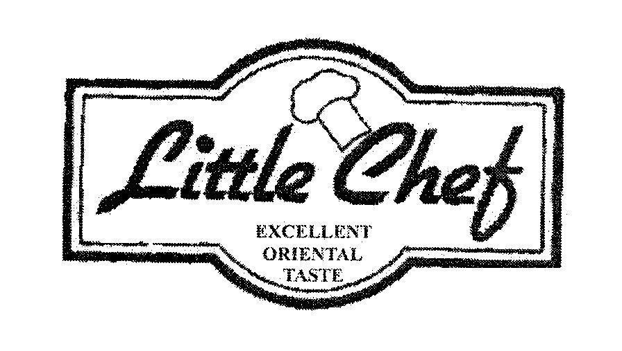 Mẫu nhãn hiệu Little Chef excellent oriental taste