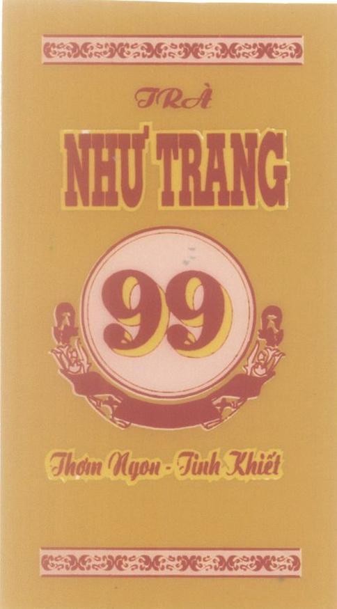 Mẫu nhãn hiệu Trà Như Trang 99 Thơm Ngon - Tinh Khiết