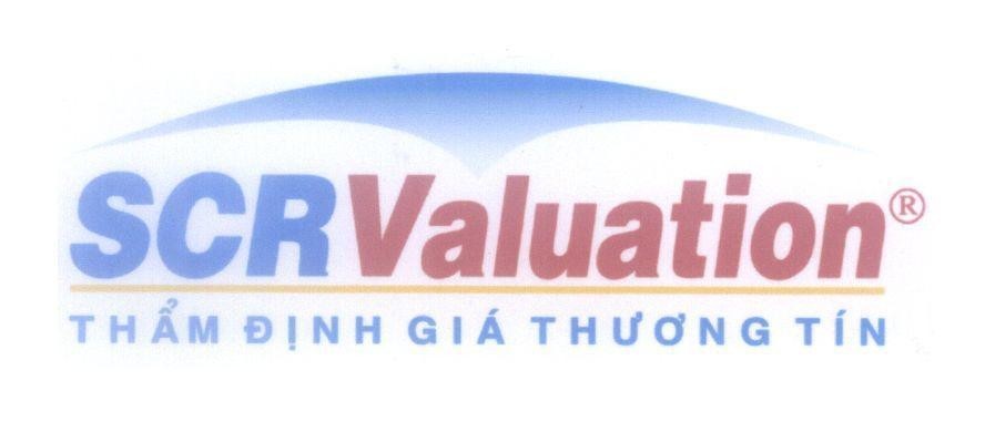 Mẫu nhãn hiệu SCR Valuation Thẩm Định Giá Thương Tín