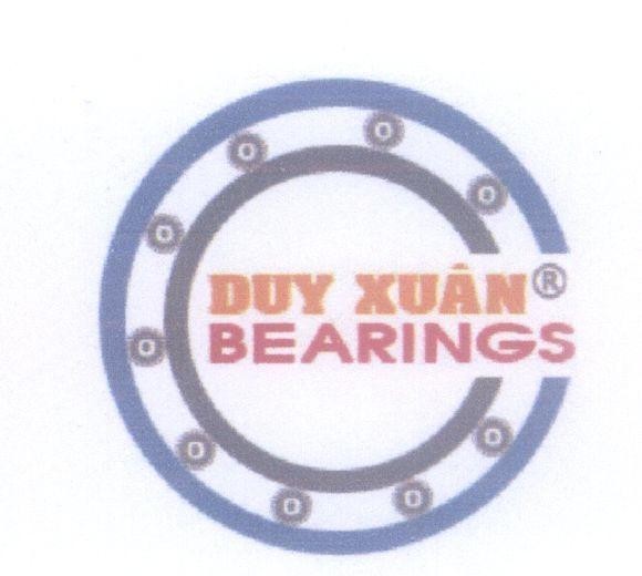Mẫu nhãn hiệu DUY XUÂN BEARINGS