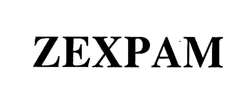 Mẫu nhãn hiệu ZEXPAM