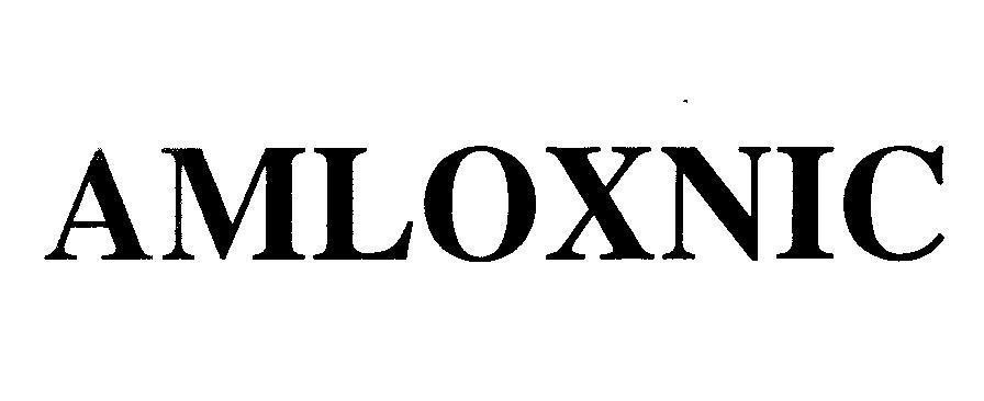 Mẫu nhãn hiệu AMLOXNIC