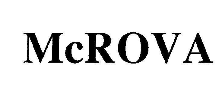 Mẫu nhãn hiệu McROVA