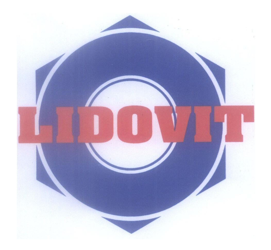 Mẫu nhãn hiệu LIDOVIT