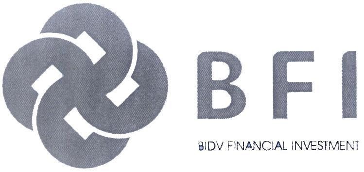 Mẫu nhãn hiệu BFI BIDV FINANCIAL INVESTMENT