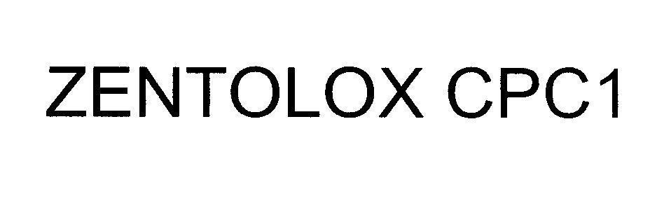 Mẫu nhãn hiệu ZENTOLOX CPC1