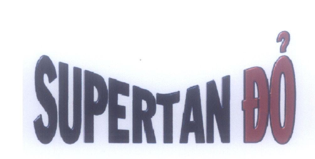 Mẫu nhãn hiệu SUPERTAN Đỏ