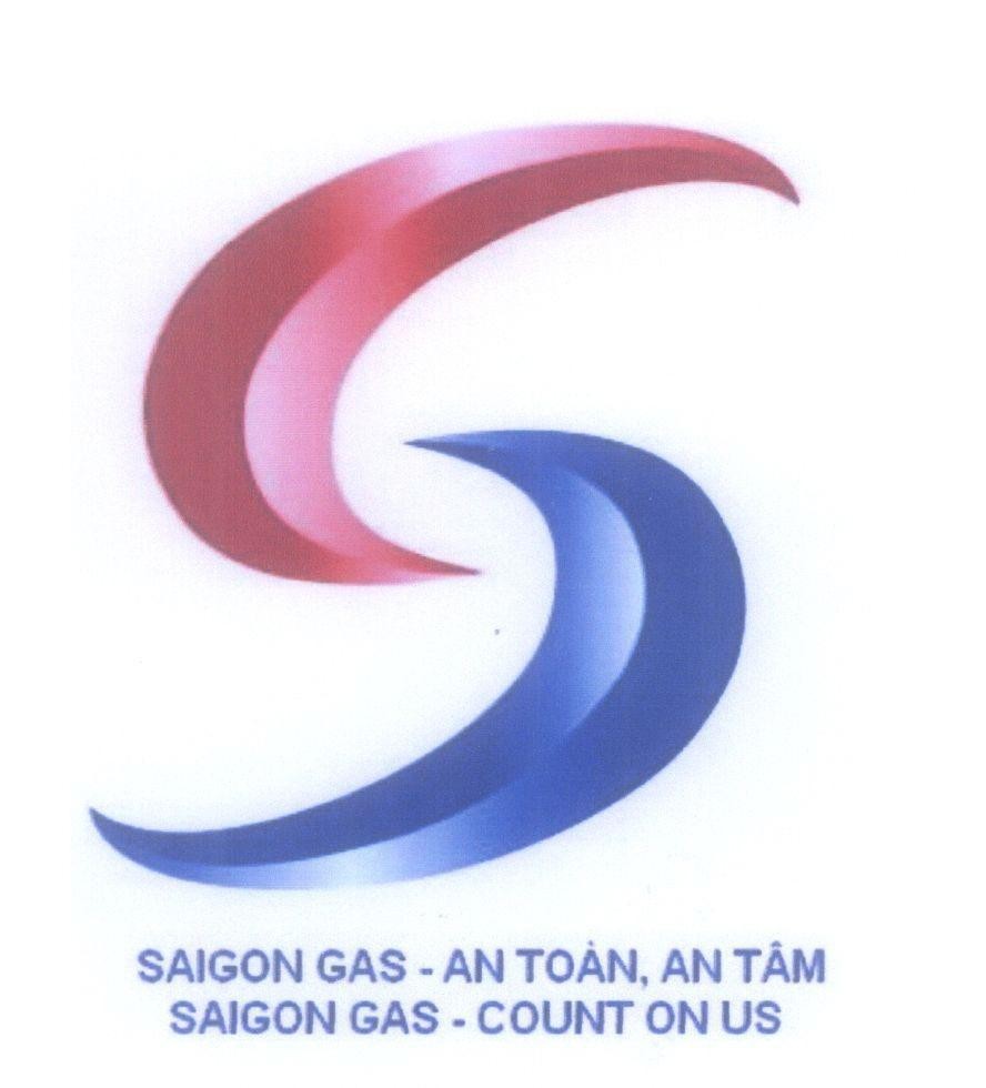 Mẫu nhãn hiệu S SAIGON GAS - An Toàn, An Tâm SAIGON GAS - COUNT ON US