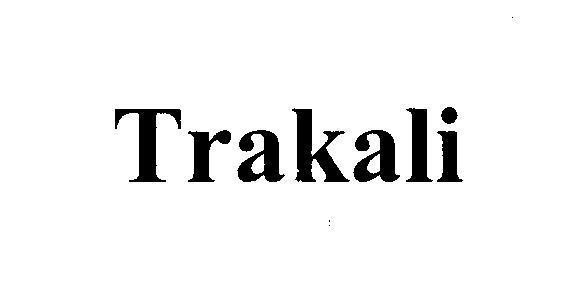 Mẫu nhãn hiệu Trakali