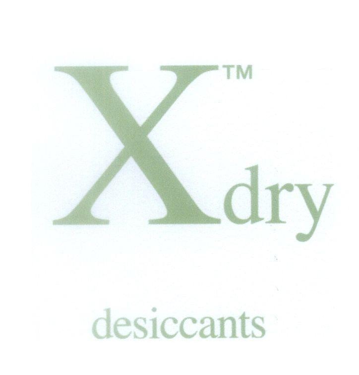 Mẫu nhãn hiệu X dry desiccants