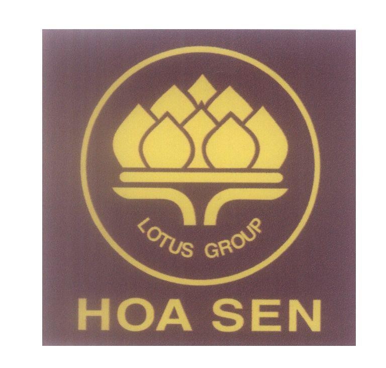 Mẫu nhãn hiệu HOA SEN LOTUS GROUP