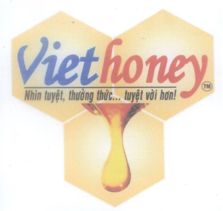 Mẫu nhãn hiệu Viethoney Nhìn tuyệt, thưởng thức... tuyệt vời hơn!