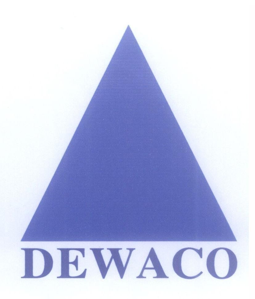 Mẫu nhãn hiệu DEWACO