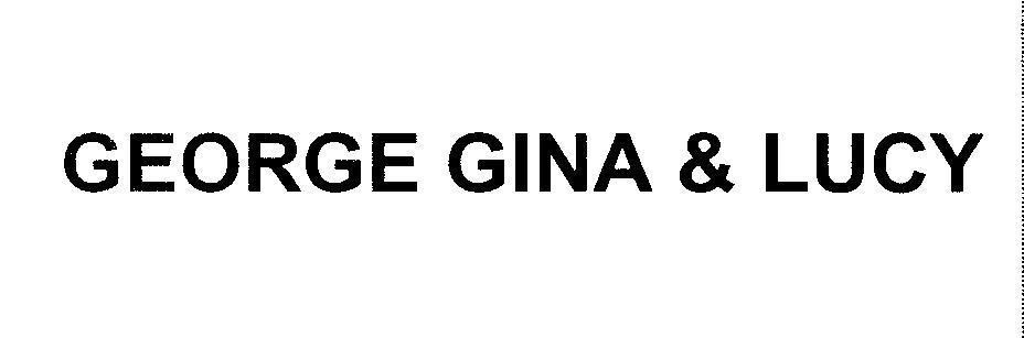 Mẫu nhãn hiệu GEORGE GINA & LUCY