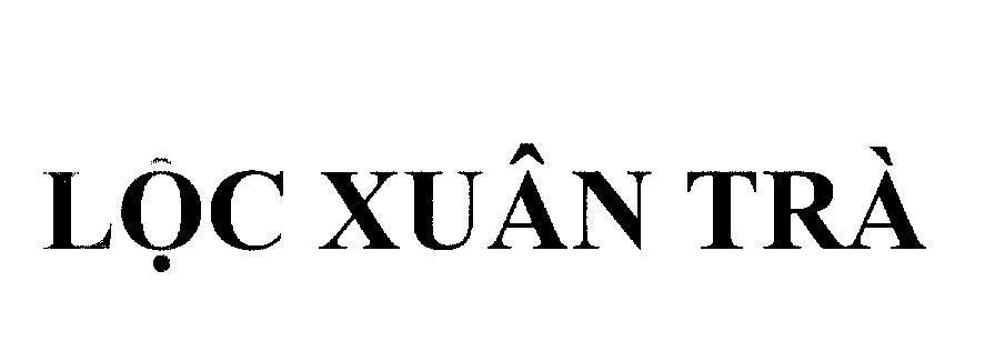 Mẫu nhãn hiệu Lộc Xuân Trà