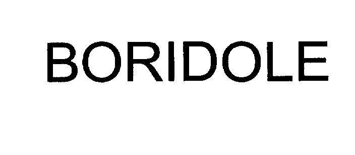 Mẫu nhãn hiệu BORIDOLE
