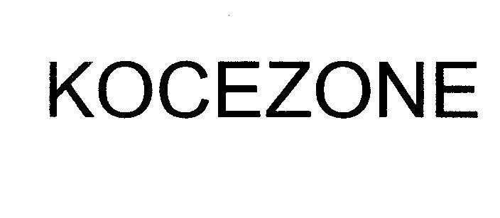 Mẫu nhãn hiệu KOCEZONE