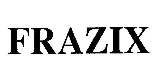 Mẫu nhãn hiệu FRAZIX