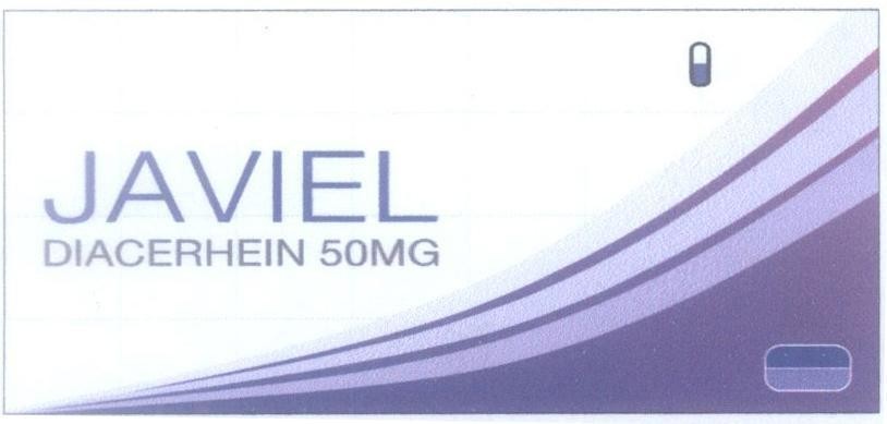 Mẫu nhãn hiệu JAVIEL DIACERHEIN 50MG
