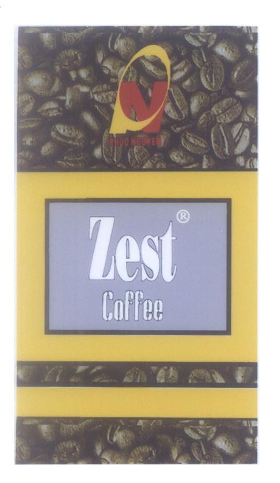 Mẫu nhãn hiệu P N PHUC NGUYEN Zest Coffee