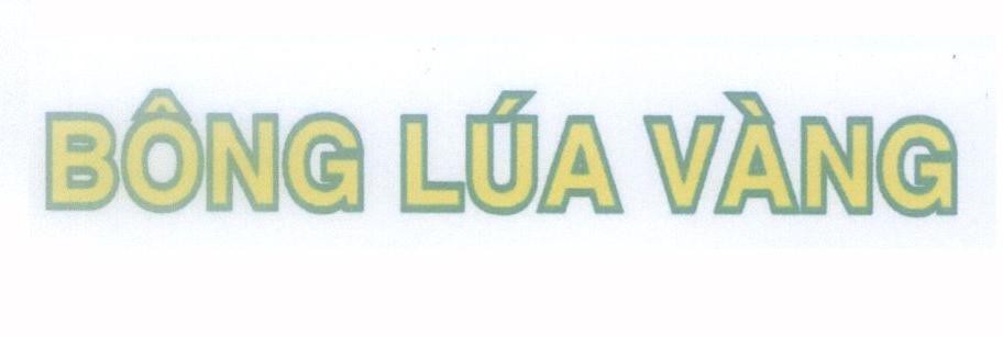 Mẫu nhãn hiệu Bông Lúa Vàng