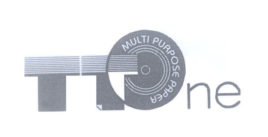 Mẫu nhãn hiệu TT One MULTI PURPOSE PAPER
