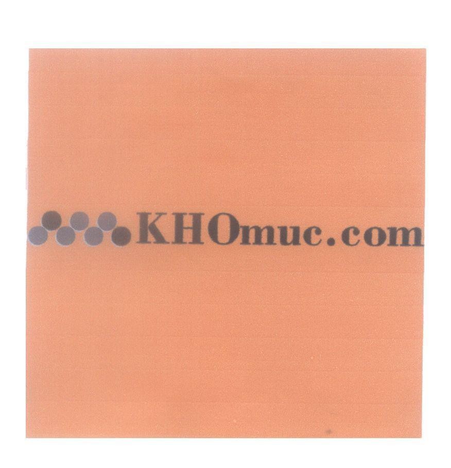 Mẫu nhãn hiệu KHOmuc.com
