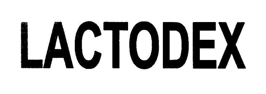 Mẫu nhãn hiệu LACTODEX