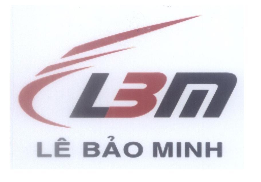 Mẫu nhãn hiệu LBM Lê Bảo Minh