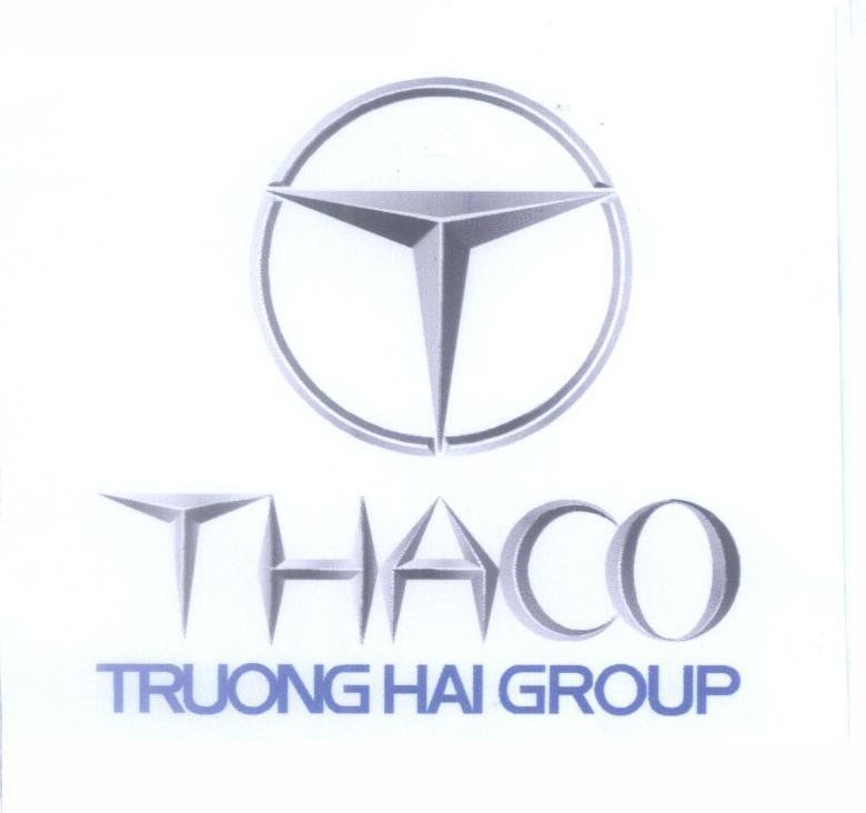 Mẫu nhãn hiệu T THACO TRUONG HAI GROUP