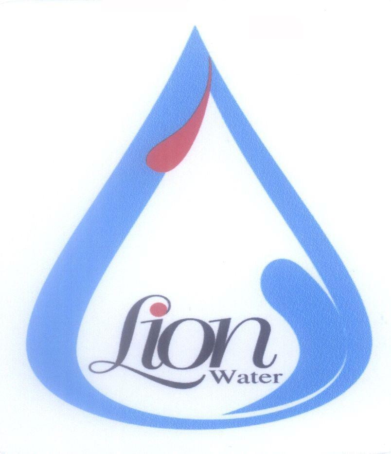 Mẫu nhãn hiệu Lion Water