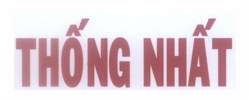 Mẫu nhãn hiệu Thống Nhất