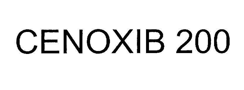 Mẫu nhãn hiệu CENOXIB 200