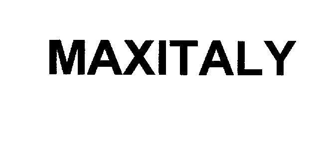 Mẫu nhãn hiệu MAXITALY