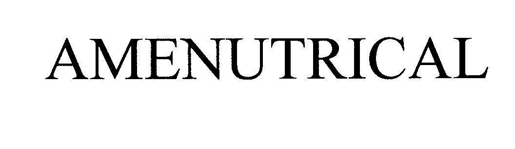 Mẫu nhãn hiệu AMENUTRICAL