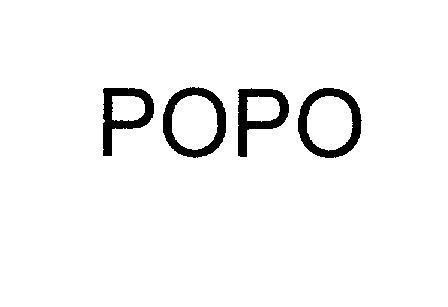 Mẫu nhãn hiệu POPO
