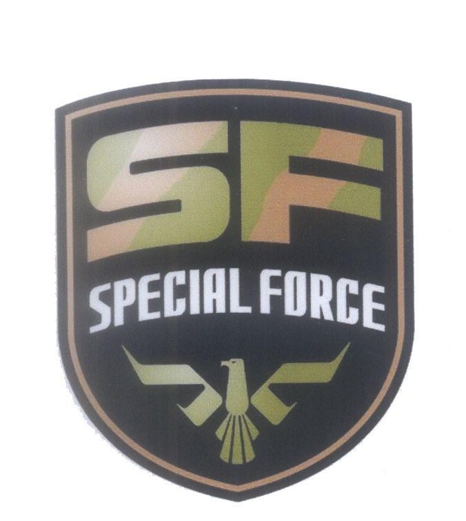 Mẫu nhãn hiệu SF SPECIAL FORCE