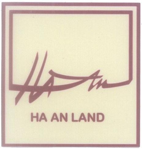Mẫu nhãn hiệu HA AN HA AN LAND