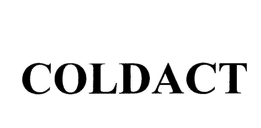 Mẫu nhãn hiệu COLDACT
