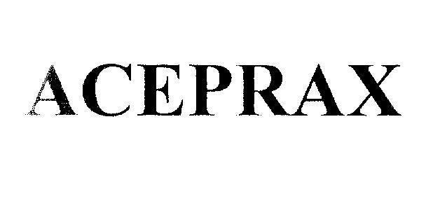 Mẫu nhãn hiệu ACEPRAX