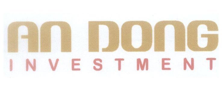 Mẫu nhãn hiệu AN DONG INVESTMENT