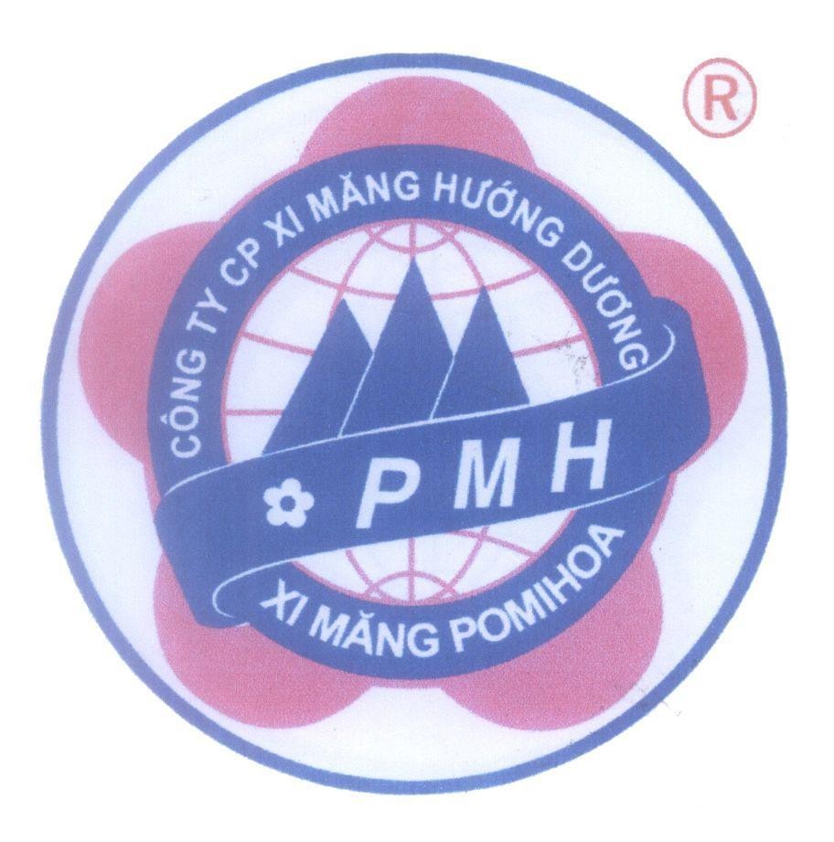 Mẫu nhãn hiệu Công ty CP xi măng Hướng Dương PMH Xi măng POMIHOA