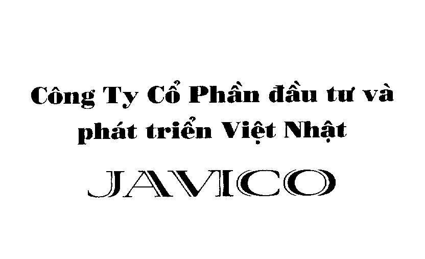 Mẫu nhãn hiệu Công Ty Cổ Phần đầu tư và phát triển Việt Nhật JAVICO
