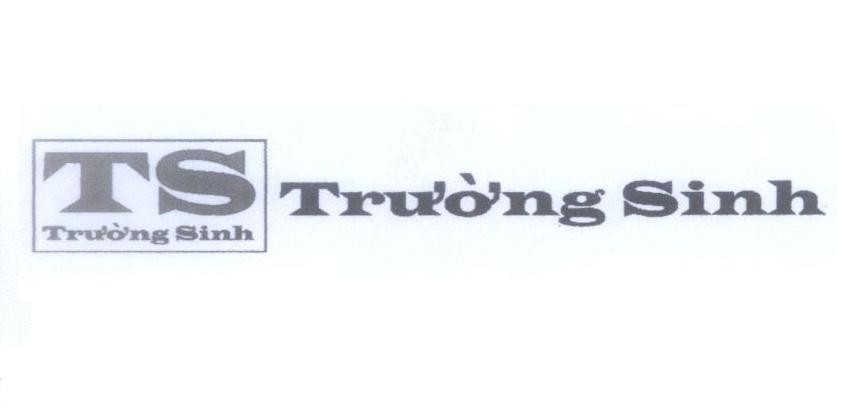 Mẫu nhãn hiệu TS Trường Sinh Trường Sinh