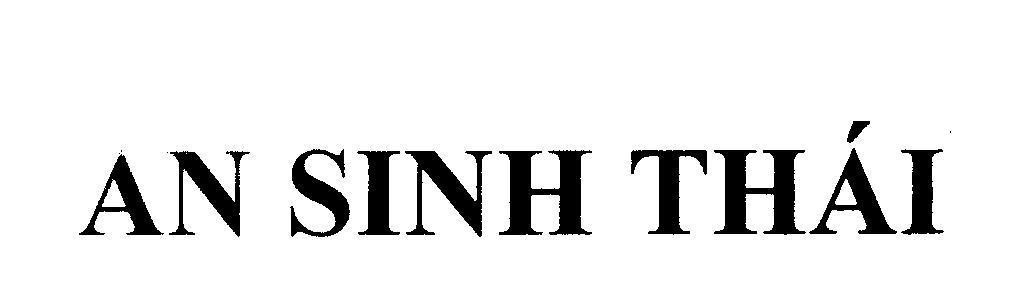 Mẫu nhãn hiệu An Sinh Thái